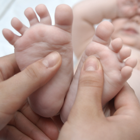 zoneterapi til baby hjælper mod fordøjelse