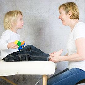 Zoneterapi kan hjælpe dig, der har et eksem barn.